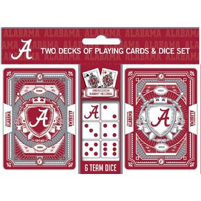 Masterpieces NCAA 2 Pack Cards and Dice Set