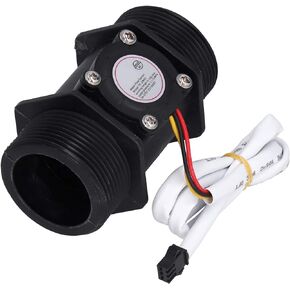 YF-DN40 Water Flow Sensor Module Hall Turbine Flowmeter for Swimming Pool G1.5in Male Thread DC 3-24V