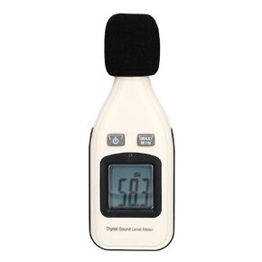 Orenic Decibel Meter, GM1351 Digital Sound Level Meter Backlight with LCD Display, Noise Measure Device for Home, Noisy Neighbor, Factory (9V 6F22 Square Battery Not Including) in Kuwait