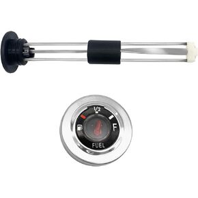 M MATI ATV Fuel Gas Tank Gauge Meter with Cap for Kawasaki Prairie 360 KVF360 Mule 3010 4000 4010 KAF 620 950 Fuel Gauge 52005-7501 52005-0738