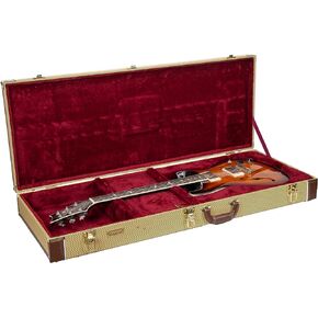 Crossrock PRS SE Hollowbody Electric Guitar Case, Rectangular, Vinyl Tweed (CRW620PRSHBTW-R)