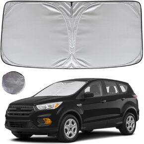 KAYZT Windshield Sun Shade for 2011-2019 Ford Explorer SUV Foldable Sunshade Front Window Custom Fit Car Accessories
