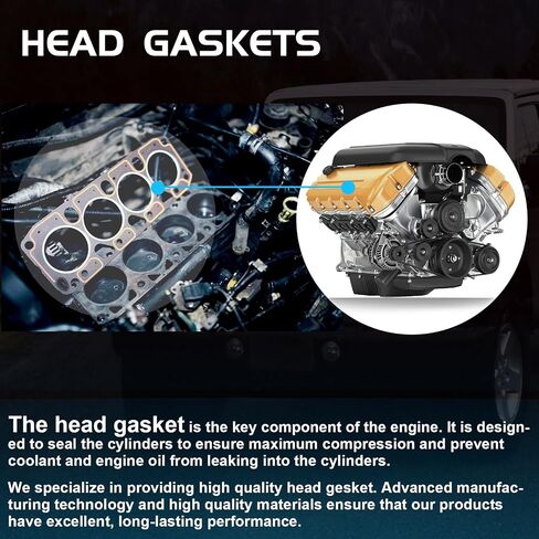 HGS4274 مجموعة حشيات رأس الأسطوانة، لعام 2007 2008 لسيارة دودج سبرينتر، لسيارة فريتلينر سبرينتر 2500/3500، لسيارة مرسيدس بنز C350/ ML350/ R350/ CLK350/ E350/ GLK350/ E400/ ML450/ S400/ SLK350 2006-2013 in Saudi Arabia