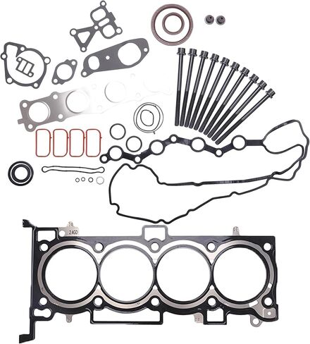 تتوافق مسامير حشية رأس الأسطوانة من NK BEAUTY تمامًا مع مجموعة حشية الرأس Hyundai Sonata Kia L4-2.4L لعام 2011-2015 HS54741B، CS26333-1، ES72465-1، ES72465 in Kuwait