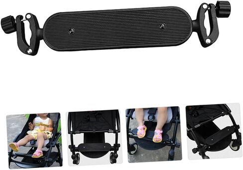jojofuny Stroller Pedal Pushchair Extension Foot Rest Baby Stroller Footboard Baby Pram Footrest Stroller Foot Rest Baby Footrest Stroller Feet Extension Extend Iron Tube Umbrella Car in Saudi Arabia