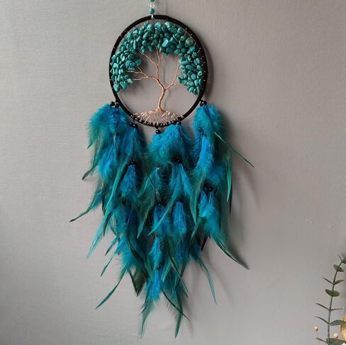 SOYUZU شجرة الحياة حلم الماسك حلم كبير الماسك لغرفة نوم الكبار سماوي حلم الماسك مع كريستال للأطفال بنين بنات الجدار شنقا زخرفة الحرف هدية in Kuwait