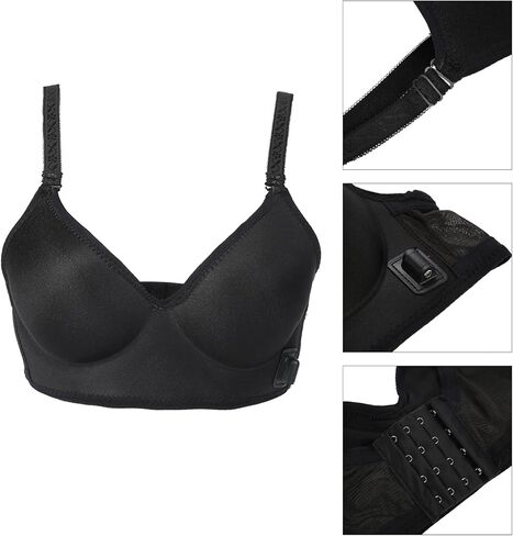 حمالة صدر كهربائية لتدليك الثدي من أنكرويو، جهاز تدليك الثدي القابل لإعادة الشحن عبر USB، جهاز تدليك للعناية بالثدي لمنع ترهل الثدي in Kuwait