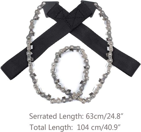 Justech جيب بالمنشار سلك المنشار 24 بوصة 33 الأسنان مسننة جيب بقاء المنشار لقطع الأشجار بالمنشار البقاء على قيد الحياة والعتاد مع 4 في 1 سوار Paracord للتخييم، وحقائب الظهر in Kuwait