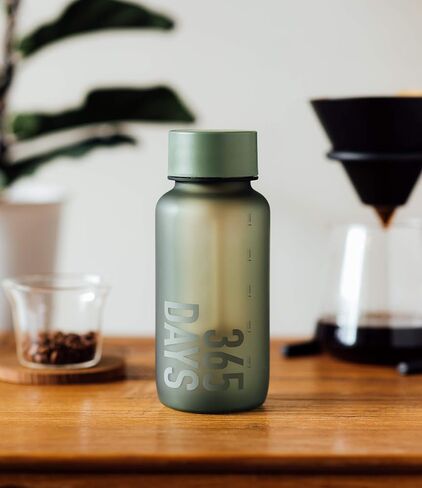 WEMUG Portable Cold Brew Maker, 18.6 oz Modern Simple design, Leak Proof, Ultra Light, BPA-Free, Durable Plastic, 365 (Frosty Green) in Saudi Arabia