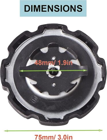 غطاء خزان وقود الغاز قطعتين لمحركات Baja 2.8HP 97cc Doodlebug MB165 & MB200 Mini Bike، Coleman CT200U، محرك Predator 79 Go Karts، محرك Hensim DB-30 Honda 4HP-13HP GX160 GX200، 168F، Dirt Bug in Kuwait