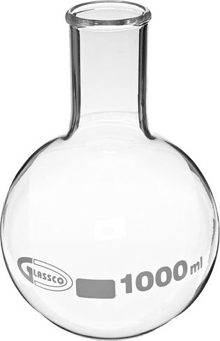 United Scientific FG4060-1000 دورق غليان من زجاج البورسليكات ذو قاع مسطح، سعة 1000 مل in Saudi Arabia