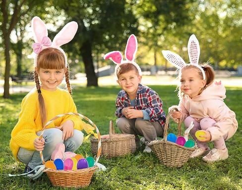 بيض عيد الفصح القابل للتعبئة من Chochkees مع بيضات عيد الفصح البلاستيكية الملونة الزاهية المفصلية، مثالية لصيد بيض عيد الفصح، بيضة المفاجأة، صيد عيد الفصح، 3 بوصات ألوان زاهية متنوعة (25 حزمة) in Saudi Arabia