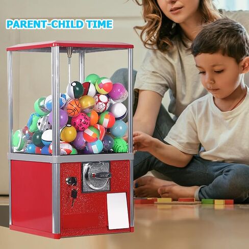 Ownsig Vending Machine for Business, Commercial Gumball Candy Prize Machine for 1.26''-1.97'' Ball, Vending Dispenser for Retail Store Amusement Park Mall (Need 1 Dollar Coins) in Kuwait