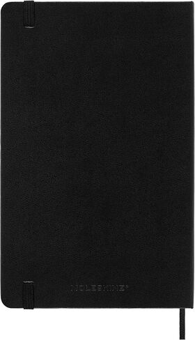 Moleskine Classic 18 Month 2024-2025 Weekly Horizontal Planner,Hard Cover, Large (5" x 8.25"), Black, 208 pages in Saudi Arabia