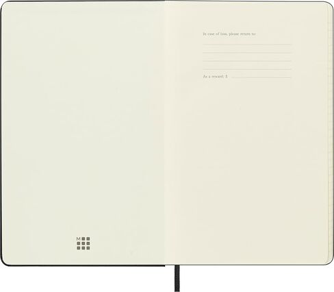 Moleskine Classic 18 Month 2024-2025 Weekly Horizontal Planner,Hard Cover, Large (5" x 8.25"), Black, 208 pages in Saudi Arabia
