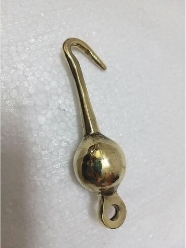 مصفق جرس نحاسي - صوت رائع - معبد/كنيسة/ديني/تقليدي/مدرسة/كلية - نحاس: الطول: 5 بوصات (525) in Kuwait