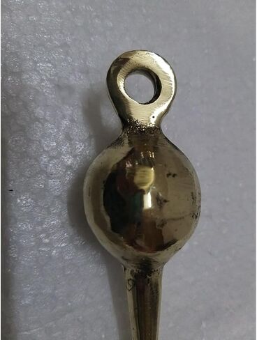 مصفق جرس نحاسي - صوت رائع - معبد/كنيسة/ديني/تقليدي/مدرسة/كلية - نحاس: الطول: 5 بوصات (525) in Kuwait