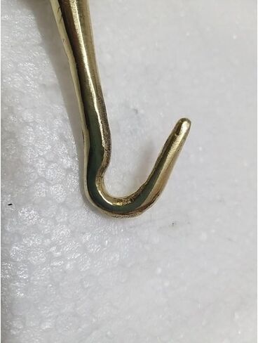 مصفق جرس نحاسي - صوت رائع - معبد/كنيسة/ديني/تقليدي/مدرسة/كلية - نحاس: الطول: 5 بوصات (525) in Kuwait