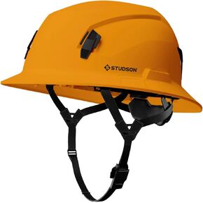 STUDSON SHK-1 Full Brim Safety Helmet: ANSI/ISEA Z89.1 Type II Compliant (R 2019), Lightweight & Breathable, NFC Emergency Contact Chip, One Size, Class C & E Protection in Saudi Arabia