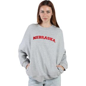 Hype & Vice Nyu Effide Crewneck - Gray ، M. in Kuwait