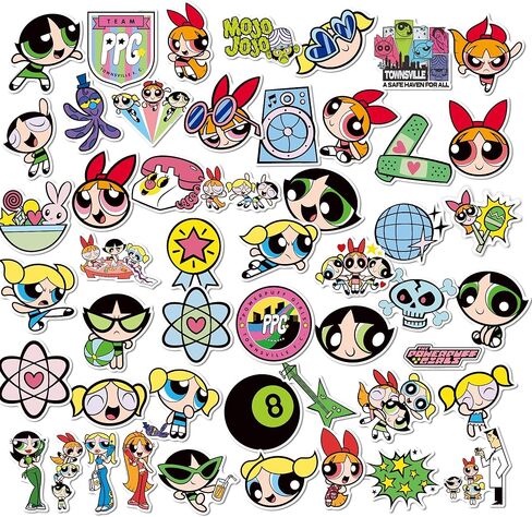50 PCS Stickers for Kids,Waterproof Water Bottle Sticker for Teens,Funny Pack Stickers for Laptop,Skateboard,Phone in Kuwait