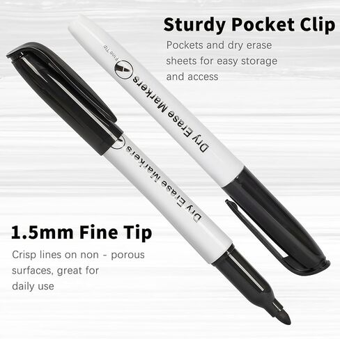 144 Count Dry Erase Markers Bulk, 12 Assorted Colors, Fine Tip Whiteboard Markers for Kids Teachers, Dry Erase Pens Bulk Pack for Classroom Home, Back to School Supplies in Saudi Arabia