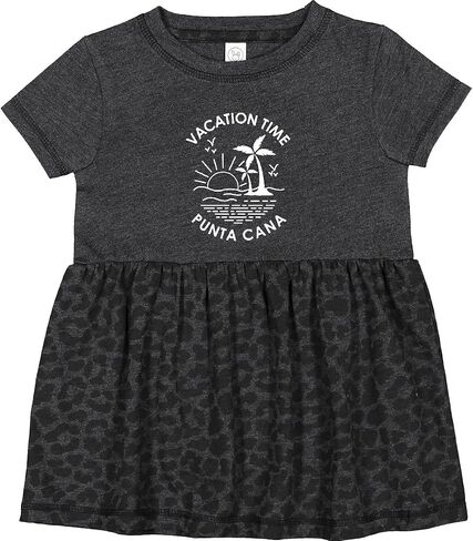 inktastic Vacation Time in Punta Cana Infant Dress in Saudi Arabia