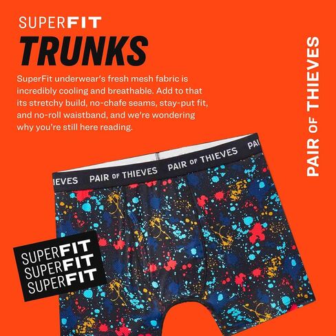 Pair of Thieves RFE Super Fit Men’s Trunks Black in Saudi Arabia
