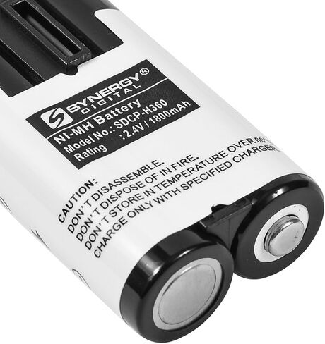 بطاريات الكاميرا الرقمية Synergy، متوافقة مع كاميرا Kodak Easyshare ZD710 Zoom الرقمية، (Ni-MH، 2.4 فولت، 1800 مللي أمبير)، بديلة لبطارية Kodak KAA2HR، حزمة التحرير والسرد تتضمن: 3 بطاريات SDCP-H360 in Saudi Arabia