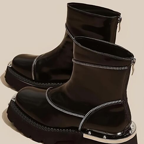 Stylish square toe ankle boots Comfortable and versatile boots for women in Saudi Arabia