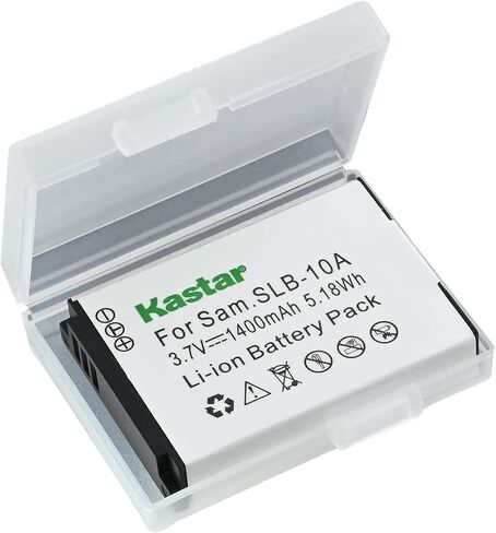 Kastar AC & USB-C Battery Charger, Compatible with Samsung SLB-10A WB250F WB350F WB800F WB850F WB1000 WB1100F EX2F HMX-U10 HMX-U20 JVC GC-XA2 ADIXXION Toshiba Camileo S30 X150 G1 G2F in Saudi Arabia