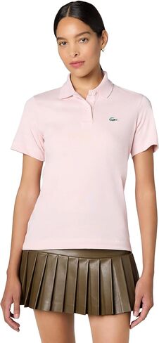 Lacoste Women's Regular Fit Short Sleeve Polo in Saudi Arabia