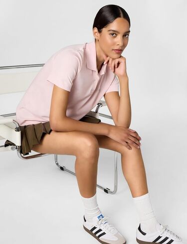 Lacoste Women's Regular Fit Short Sleeve Polo in Saudi Arabia
