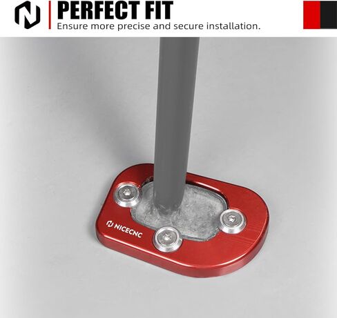 Black Side Stand Extension Kickstand Plate Aluminum Compatible with Honda XR650L 1993 1994 1995 1996 1997 1998 1999 2000 2001 2002 2003 2004-2024 in Kuwait