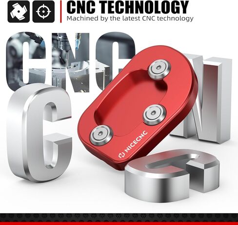 Black Side Stand Extension Kickstand Plate Aluminum Compatible with Honda XR650L 1993 1994 1995 1996 1997 1998 1999 2000 2001 2002 2003 2004-2024 in Kuwait