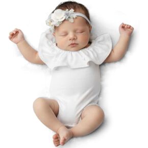 ForBaysy Newborn Photography Prop Girls Outfits Lace Romper With Headband Infant Princess Costume NewBorn Dress in Saudi Arabia