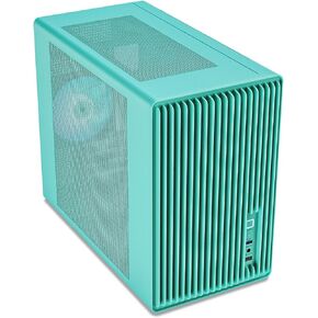 Vetroo M06 Micro -ATX Case Case Gaming Case ، شبكة تبريد قوية ، ارتفاع مزود بالطاقة قابل للتعديل ، يدعم ما يصل إلى 240 مم مبرد ومراوح 5 × 120 مم ، حجم مضغوط - أبيض in Kuwait