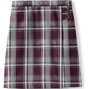 Lands' End School Uniform Girls Slim Plaid A-line Skirt Below The Knee in Saudi Arabia