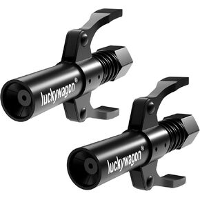 قارئ بندقية الشحوم أسود تسرب تسربات الشحوم نصائح القفل السريع إطلاق عالي الضغط 10000 رطل/مرصوفة بالشم ، مقبض مزدوج 6 الفكين zerk مقرن متوافق مع جميع الأسلحة 1/8 بوصة in Kuwait