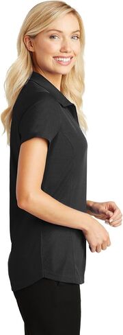 سلطة الميناء السيدات Pinpoint Mesh Zip Polo in Saudi Arabia