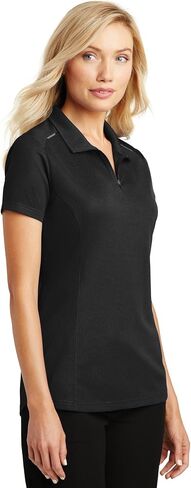 سلطة الميناء السيدات Pinpoint Mesh Zip Polo in Saudi Arabia