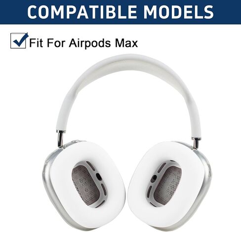 غطاء أذن سيليكون Adhiper لغطاء الأذن Airpods Max ، أغطية أذن العرق القابلة للغسل لسماعات الهواء الأقصى للهواء ، وغطاء ملحقات الغطاء السيليكون (Pink) (Pink) in Kuwait