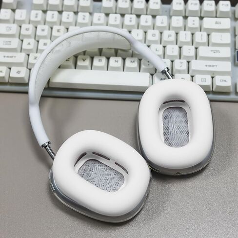 غطاء أذن سيليكون Adhiper لغطاء الأذن Airpods Max ، أغطية أذن العرق القابلة للغسل لسماعات الهواء الأقصى للهواء ، وغطاء ملحقات الغطاء السيليكون (Pink) (Pink) in Kuwait