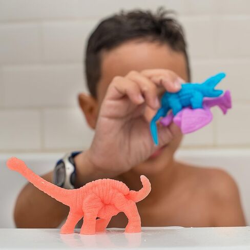 ألعاب IPIDIPI TOYS للديناصورات المائية المتنامية للأطفال - حشوات تخزين عيد الميلاد الممتعة، ديكورات أعياد الميلاد، هدايا الحفلات، أنشطة ممتعة للعطلات - لون عشوائي، عبوة من 25 قطعة in Kuwait