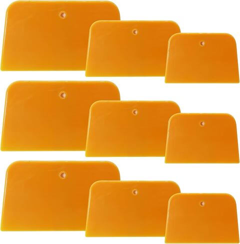 Body Filler Spreaders, 6PCS Plastic Spreader,4, 5, 6 Inch Reusable Automotive Body Fillers Hard for Applying Fillers, Putties, Glazes, Caulks and Paint in Saudi Arabia