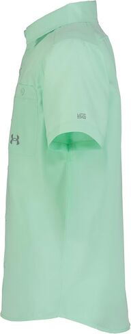 Under Armour UA Fish Print Fish Shirt, 486-Open Blue, YXL in Saudi Arabia
