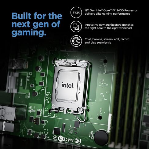 Lenovo IdeaCentre Gaming 5i Desktop ، Intel I5 ، Nvidia RTX 3060 ، RAM 16GB ، 1TB HDD + 512GB SSD ، Win 11 ، Black - مع USB -C Display Travel Dock in Kuwait