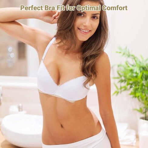 4 PCS Cotton Bra Liners ، بطانات حمالة الصدر لامتصاص العرق تحت الثديين القابلة لإعادة الاستخدام تحت الثديين تعرق منصات صدر ناع in Saudi Arabia