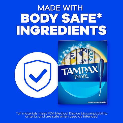 حزمة Tampax Pearl Stampons Trio ، مع جديلة LeakGuard ، العادية/الفائقة/الفائقة بالإضافة إلى امتصاص ، غير معقود ، 47 (قد تختلف التغليف) in Saudi Arabia