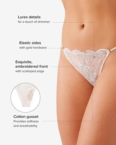 Wacoal Women's Midnight Soiree G-String Panty in Saudi Arabia